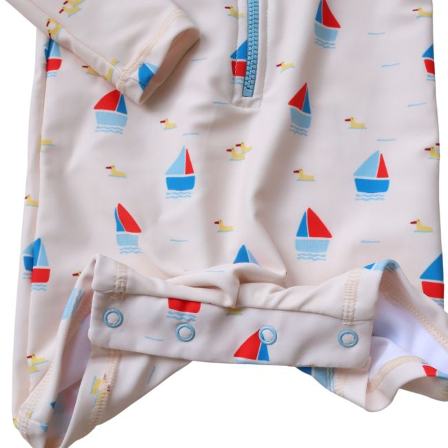 Mono Baño Protección Solar Barcos Petit Matelot 9-12 Meses