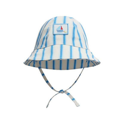 Gorro Sol Para Bebés 6-12 Meses Barcos Petit Matelot