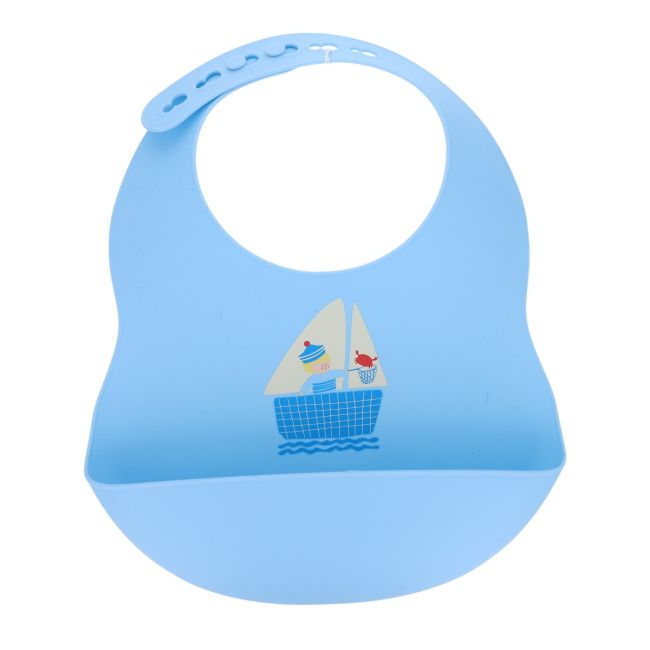 Babero Silicona Barcos Petit Matelot