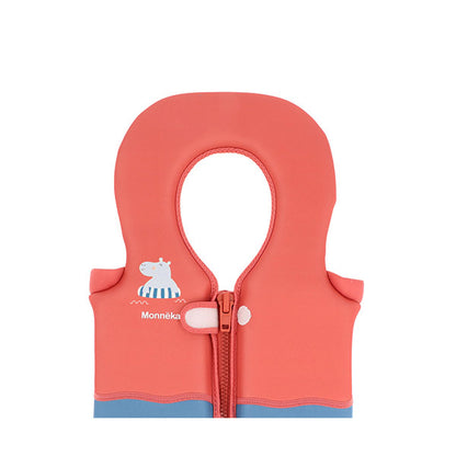 Chaleco Flotador Aprendizaje para Niños Monneka Hippos 1-2 Años