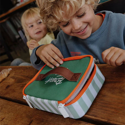 Bolsa Térmica Merienda Hello Hossy Green Stripes