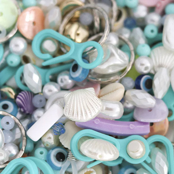 Mix Perlas Abalorios Sirenas Para Pulseras Colgantes Llaveros