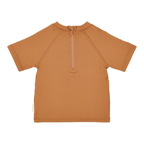 Camiseta Baño Manga Corta Protección Solar World Brown Little Dutch