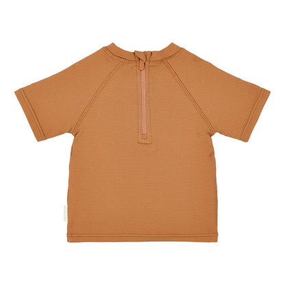 Camiseta Baño Manga Corta Protección Solar World Brown Little Dutch