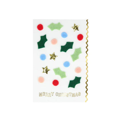 Kit De Tarjetas Navideñas De Fieltro Meri Meri
