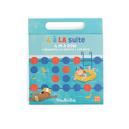 4 en Raya Juego Magnético Moulin Roty