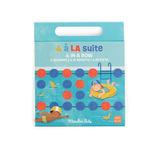 4 en Raya Juego Magnético Moulin Roty
