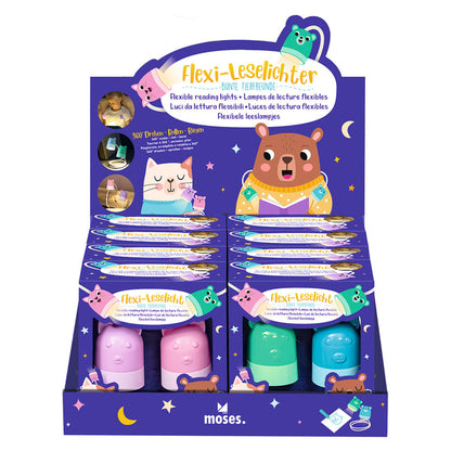 Lámpara Luz Lectura Flexible Moses