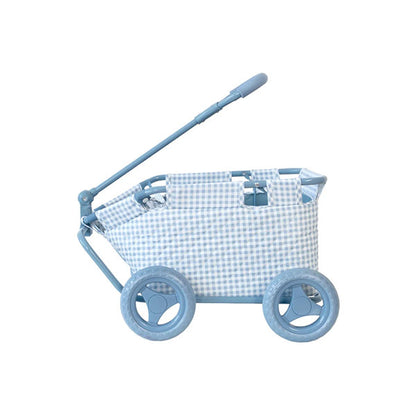 Carrito para Juguetes Vichy Blue Monnëka