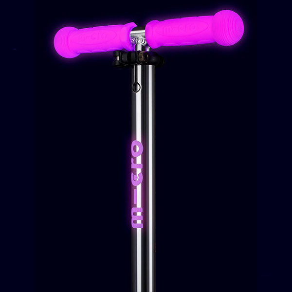 Patinete Mini Micro Deluxe Glow Led Rosa