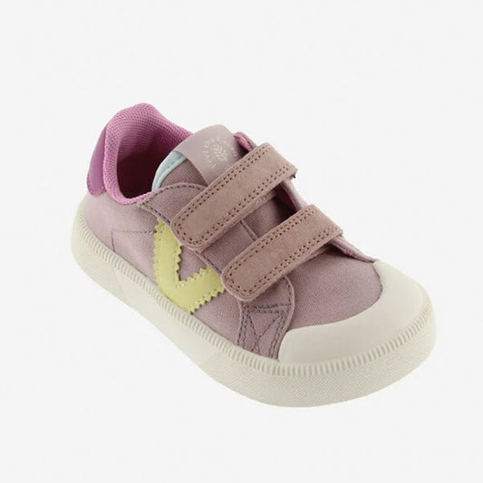 Zapatilla Victoria Oliver Barefoot Lona Multicolor Rosa Respetuoso