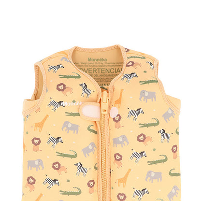 Chaleco Flotador Aprendizaje para Niños Monneka Wild Animals 2-6 Años