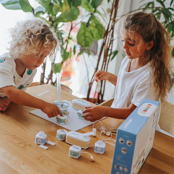 Mi Primer Kit Eléctrico Kidywolf Iniciación 11 Piezas Kidyelec