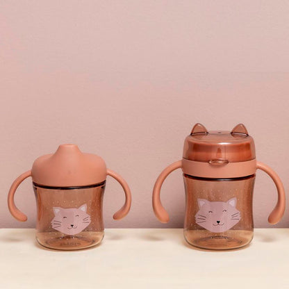 Taza Aprendizaje Trixie Gato Con Asas Antiderrame