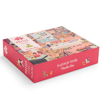Puzzle En Casa Gran Familia Moulin Roty