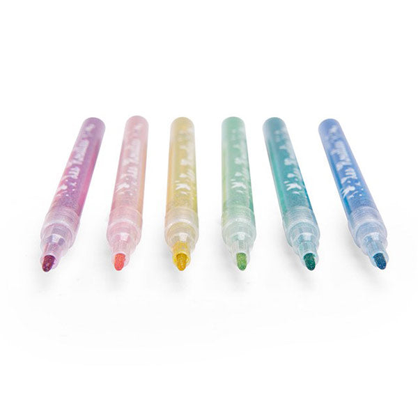 6 Rotuladores Purpurina Rosalies Moulin Roty