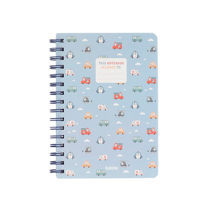 Libreta Escolar City Cars Tutete