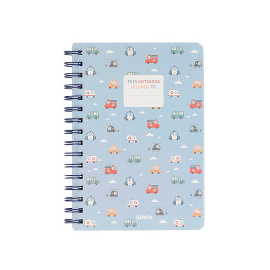 Libreta Escolar City Cars Tutete