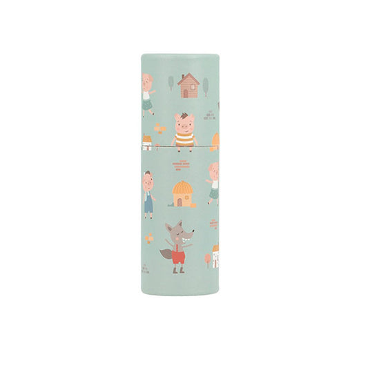 Tubo 12 Lápices Colores The Three Little Pigs