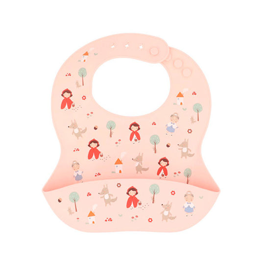 Babero Silicona Little Red Tutete