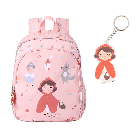 Mochila Mediana Little Red Con Llavero Tutete