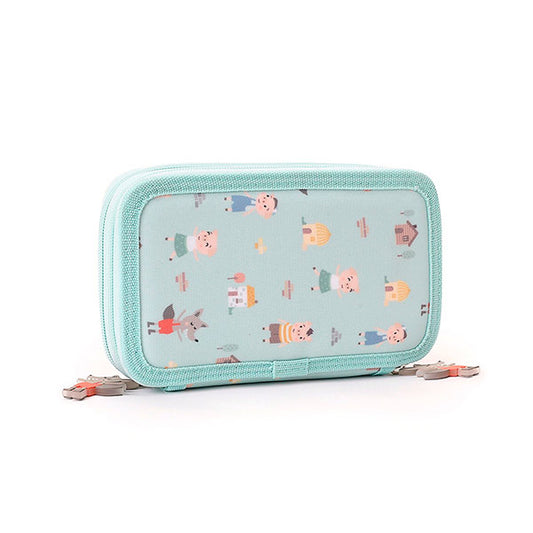 Estuche Plumier Doble The Three Little Pigs Tutete