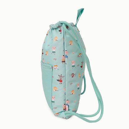 Mochila Saco Impermeable The Three Little Pigs Tutete