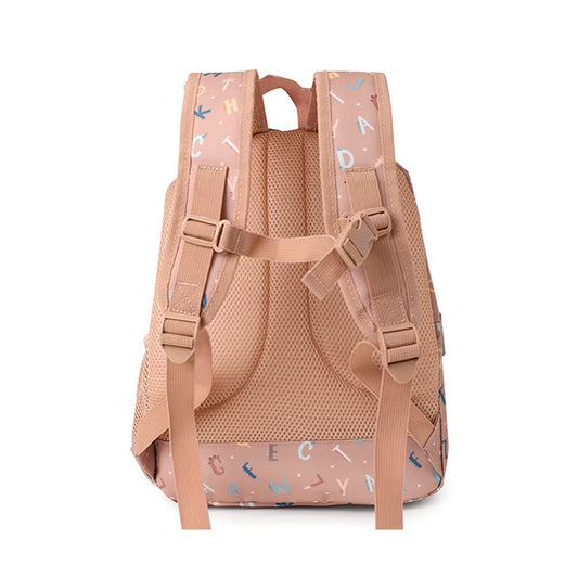 Mochila Mediana Funny Letters Con Llavero Tutete