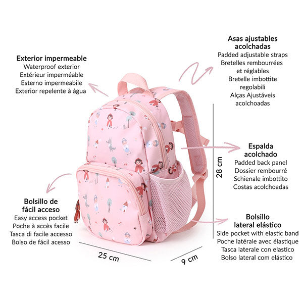 Mochila Infantil Little Red Tutete