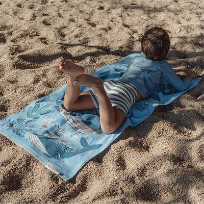 Toalla De Playa World Blue Little Dutch