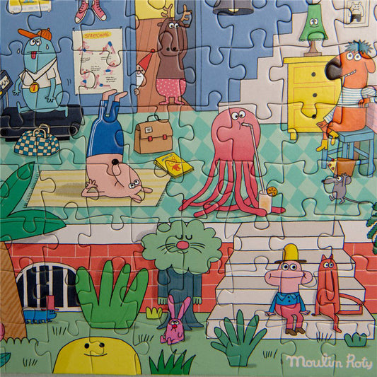Puzzle En Casa Les Schmouks Moulin Roty