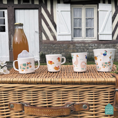 Taza Aprendizaje La Ferme 350ml Petit Jour
