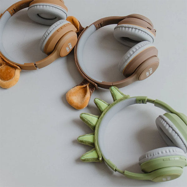 Auriculares Inalámbricos Para Niños KidyYears Dino KidyWolf