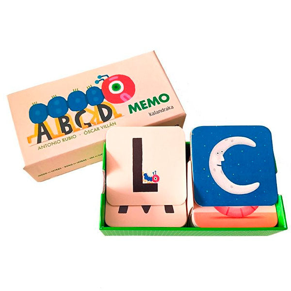 ABCD Memo Juego de Letras Kalandraka