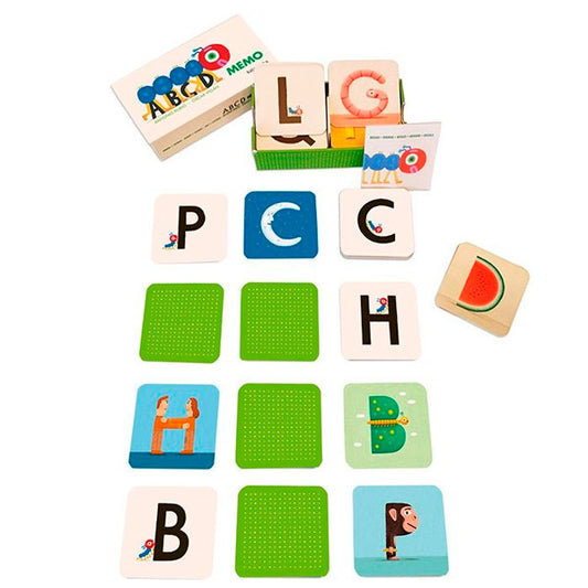 ABCD Memo Juego de Letras Kalandraka