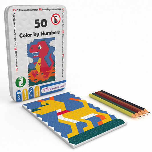 Actividades De Viaje 50 Colorear Por Números