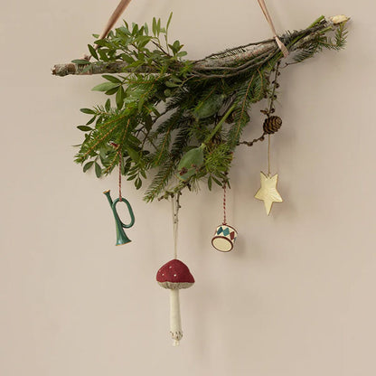 Adorno Seta Rojo Maileg