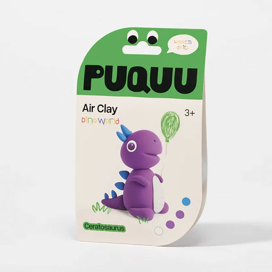 Air Clay Masa Modelar Ceratosaurio Puquu