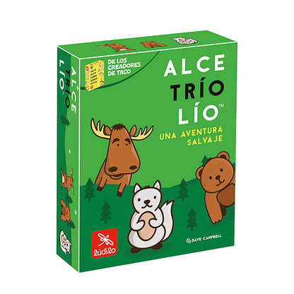 Alce, Trío, Lío Juego Cartas Lúdilo