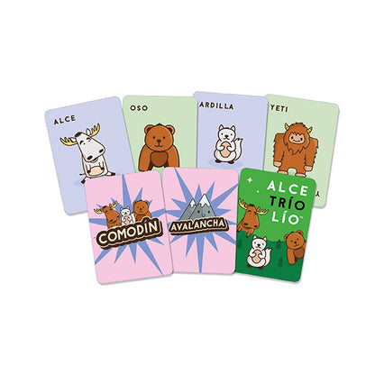 Alce, Trío, Lío Juego Cartas Lúdilo