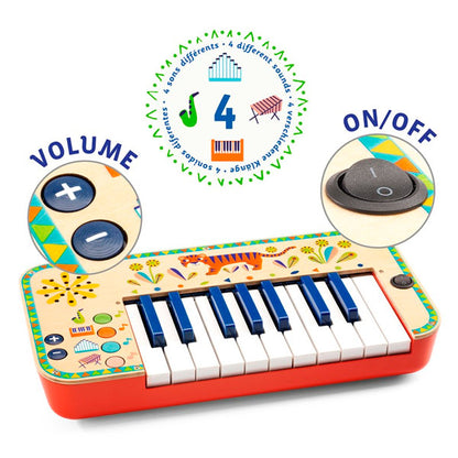 Piano Animambo Teclado Djeco