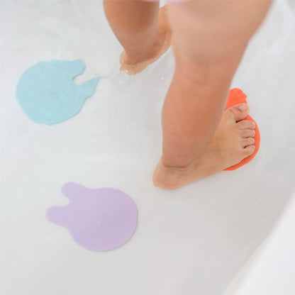Antideslizantes Para Bañera Coral Blue 8 unidades Grippi