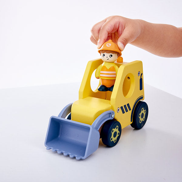 Excavadora Zumbadora Hape Hapeland