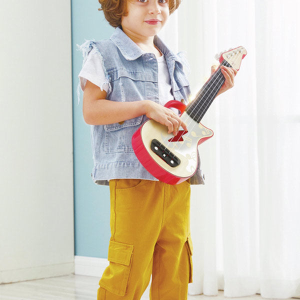 Aprende Ukelele Con Luces Rojo