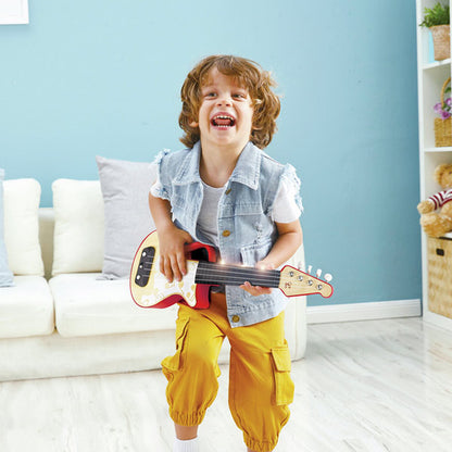 Aprende Ukelele Con Luces Rojo