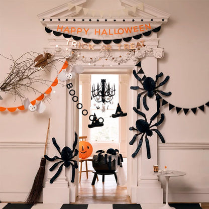 Arañas Papel Decoración Halloween MeriMeri
