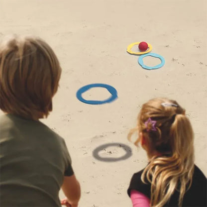 Aros Y Pelota Ringo Para Playa Y Parque