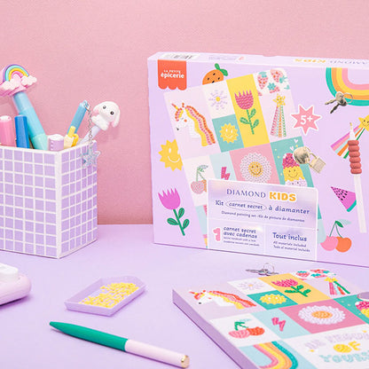 Arte Con Diamantes Kids Petit Diamond Diario Secreto