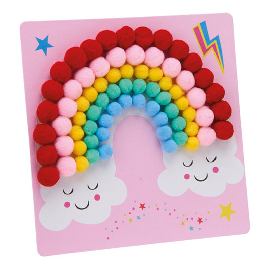 Arte Pompones Rainbow Fairy Floss And Rock