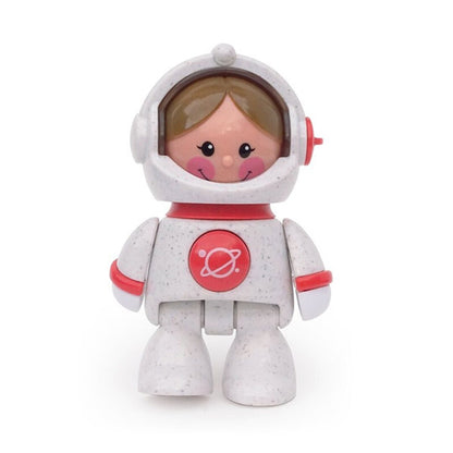 Astronauta Niña Figura Sensorial Tolo de Bioplástico Trigo